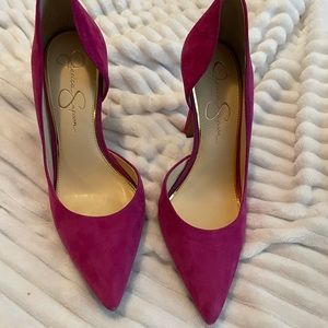 Hot Pink Jessica Simpson Pumps size 8